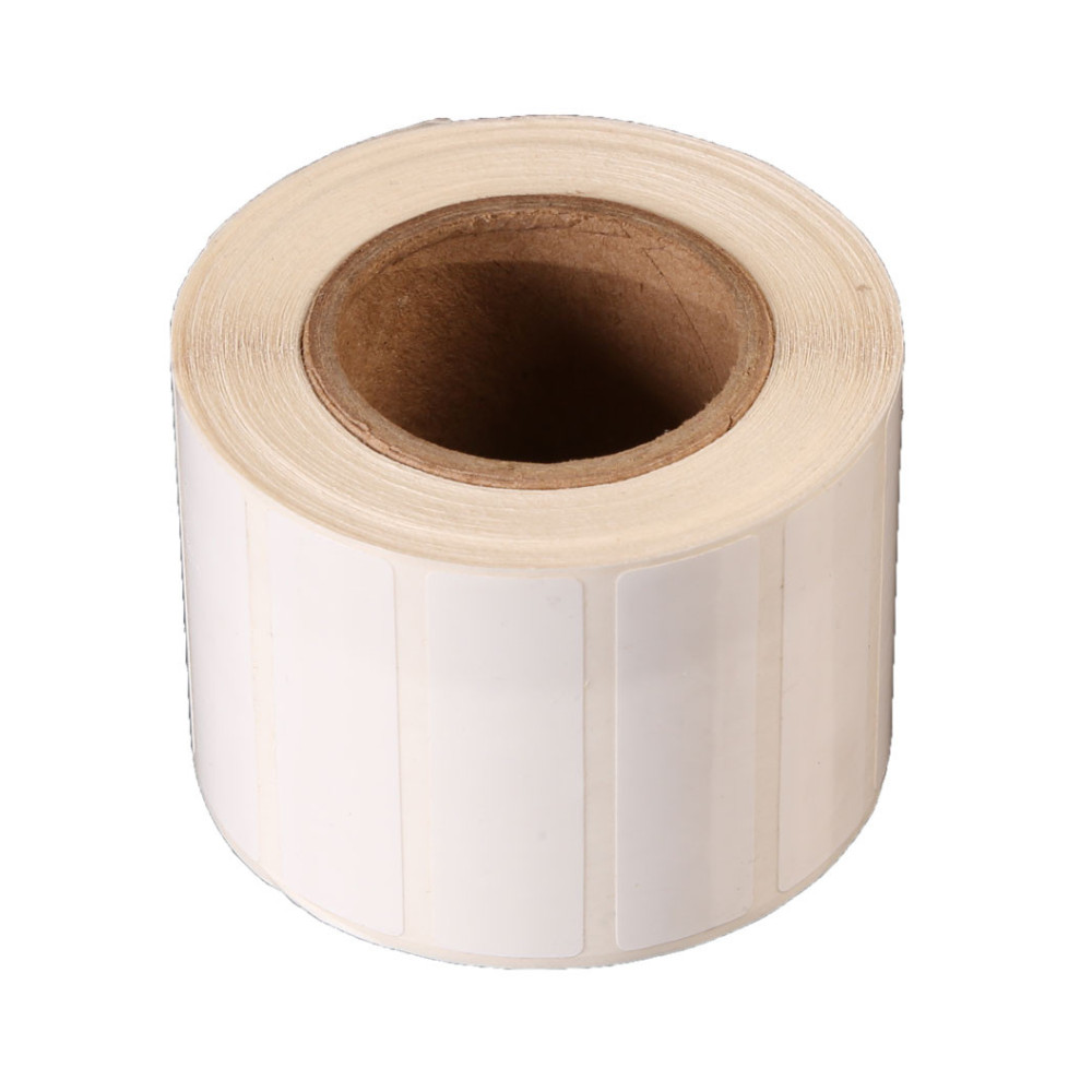 50 millares de etiqueta de 49 mm x 15 mm ( 2.4 x 1.3 In) BOPP Polipropileno