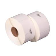 14 millares de etiqueta de 51 mm x 51 mm ( 2.4 x 1.3 In) BOPP Polipropileno