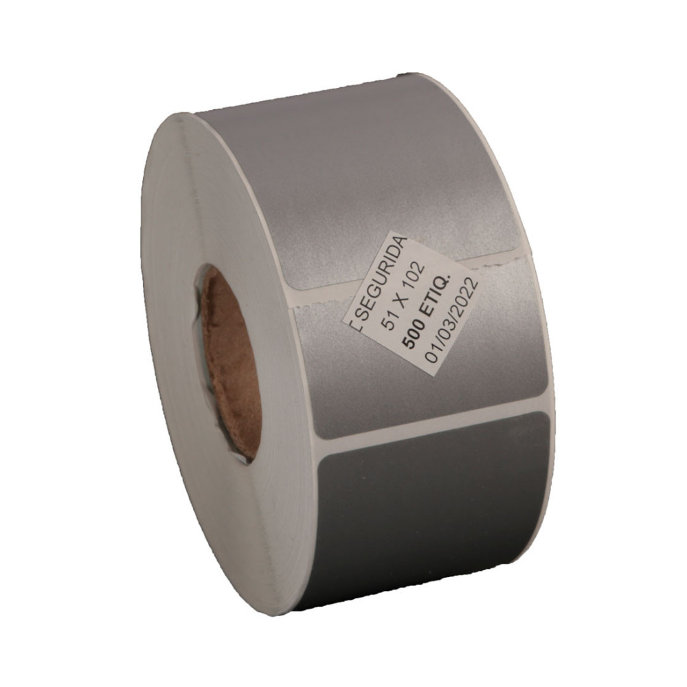 2 millares de etiqueta de 51 mm x 102 mm ( 2.0 x 4.0 In)  Seguridad