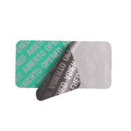 12 millares de etiqueta de 51 mm x 25 mm ( 2.0 x 1.0 In)  Seguridad