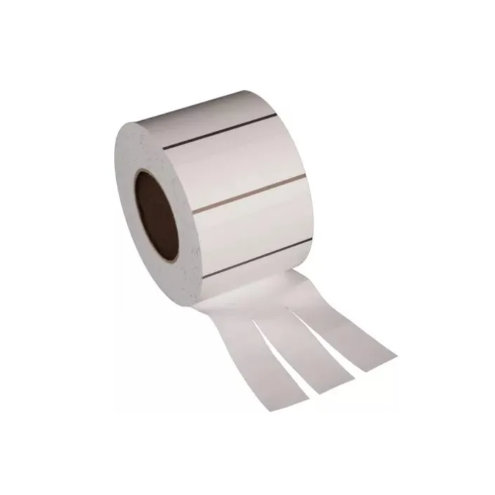 15 Rollos de 6,000 etiquetas de etiquetas de Nylon de 33 mm x 56 mm 3 al paso en Centro de 3 In.