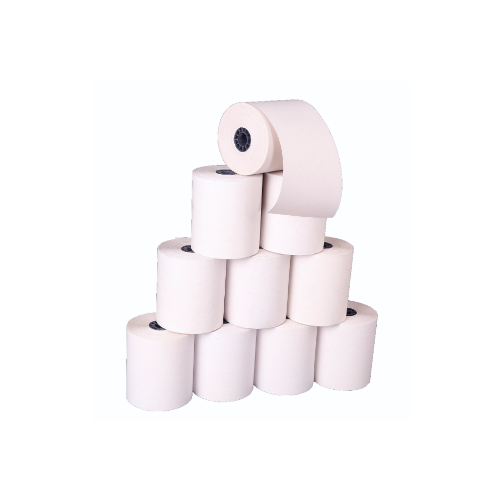 Caja con 50 rollos térmicos de 80x80