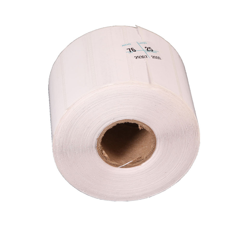 20 rollos de 1,000 etiquetas de 76 mm x 51 mm, (7.6 cm x 5.1 cm) 1 al paso. De Transferencia Térmica TT