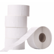 40 millares de etiquetas de 51 mm x 25 mm (2x1 In) TD Térmico Directo