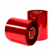 10 Ribbon Cera - Resina de 110 mm x 300 m de color Rojo