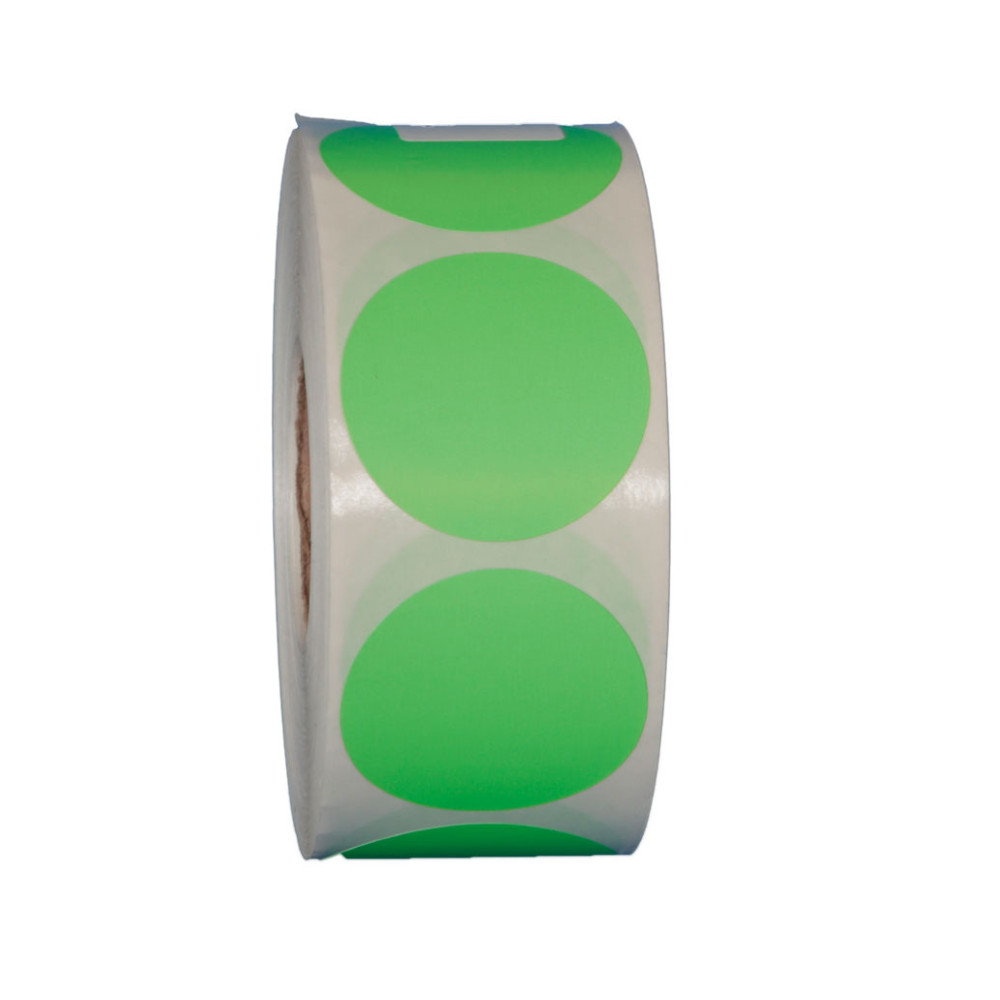 30 rollos de etiqueta Circular de 40 mm x 40 mm (4.0 x 4.4 In) TD Térmico Directo