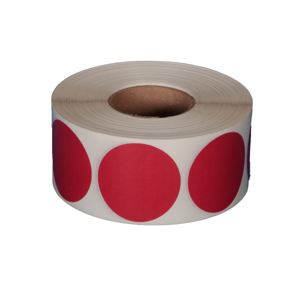 30 rollos de etiqueta Circular de 40 mm x 40 mm (4.0 x 4.4 In) TD Térmico Directo