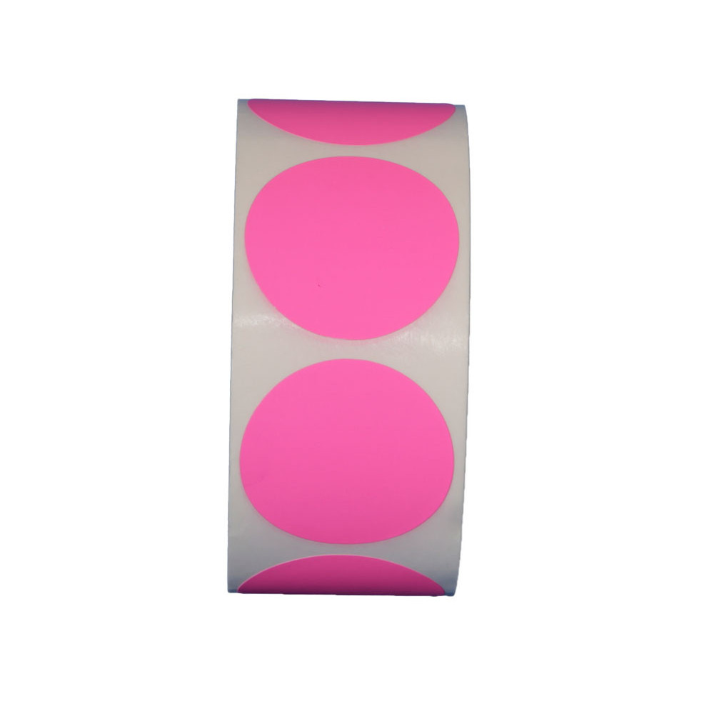 30 rollos de etiqueta Circular de 40 mm x 40 mm (4.0 x 4.4 In) TD Térmico Directo