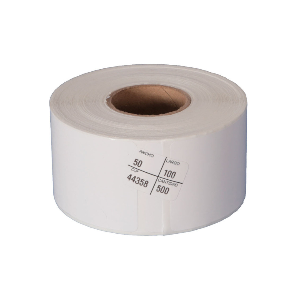 30 rollos de etiqueta de 50 mm x 100 mm (5.0 x 1.0 In) TD Térmico Directo
