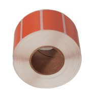 40 rollos de etiqueta de 51 mm x 25 mm (5.1 x 2.5 In) TD Térmico Directo